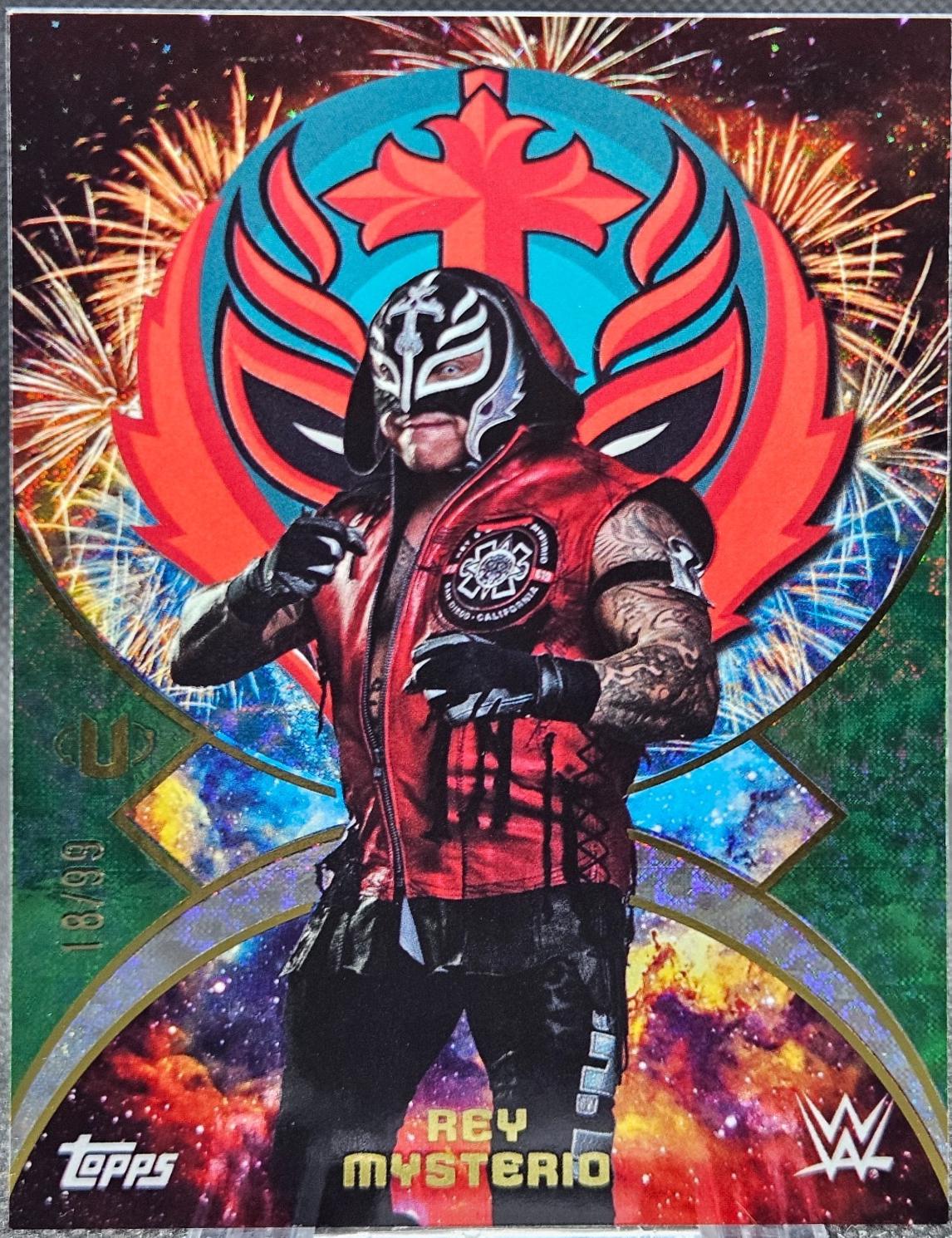 Rey Mysterio [Green Electric] #NMS-29