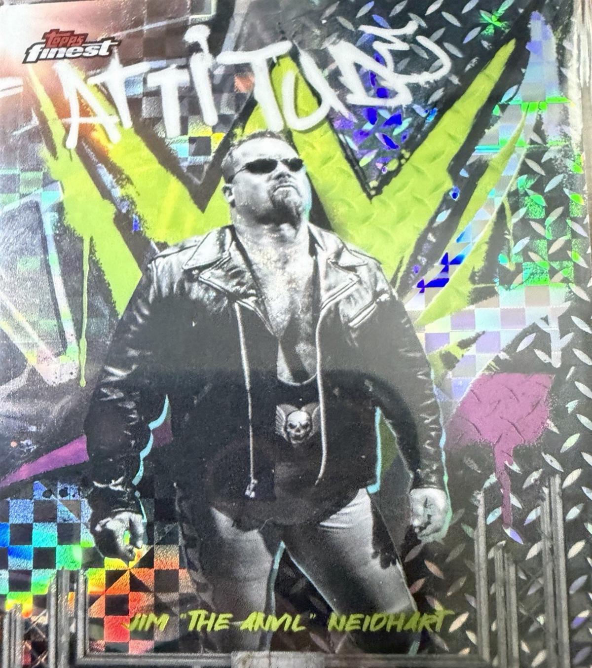 Jim The Anvil Neidhart [Checkerboard Refractor] #205
