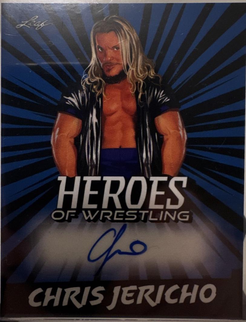 Chris Jericho [Blue] #BA-CJ1