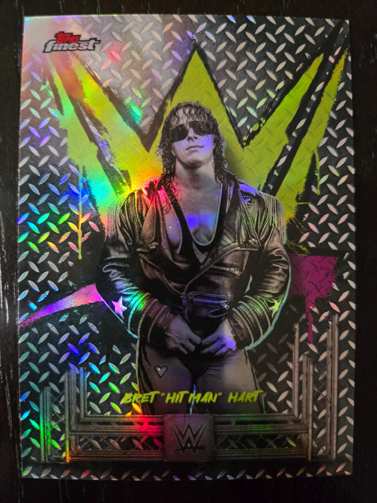 Bret Hit Man Hart [Refractor] #5