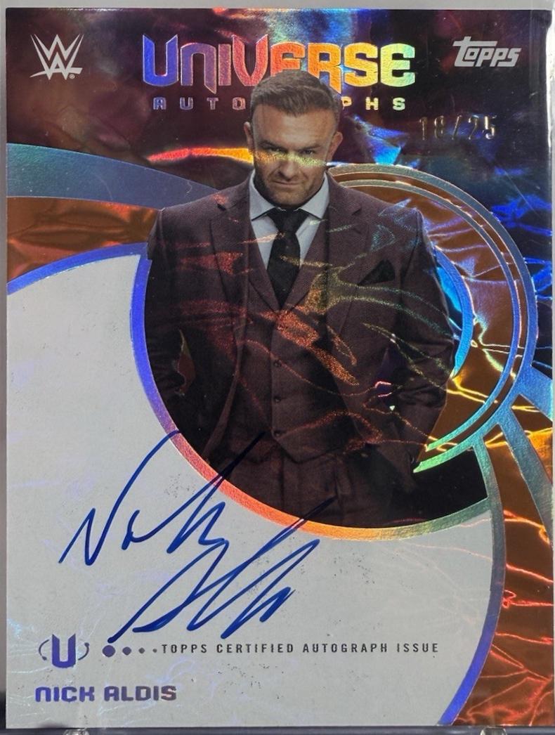 Nick Aldis [Orange Warp] #UNA-NAL