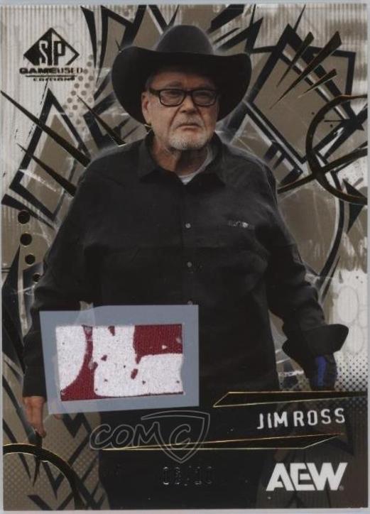 Jim Ross [Gold Memorabilia] #42