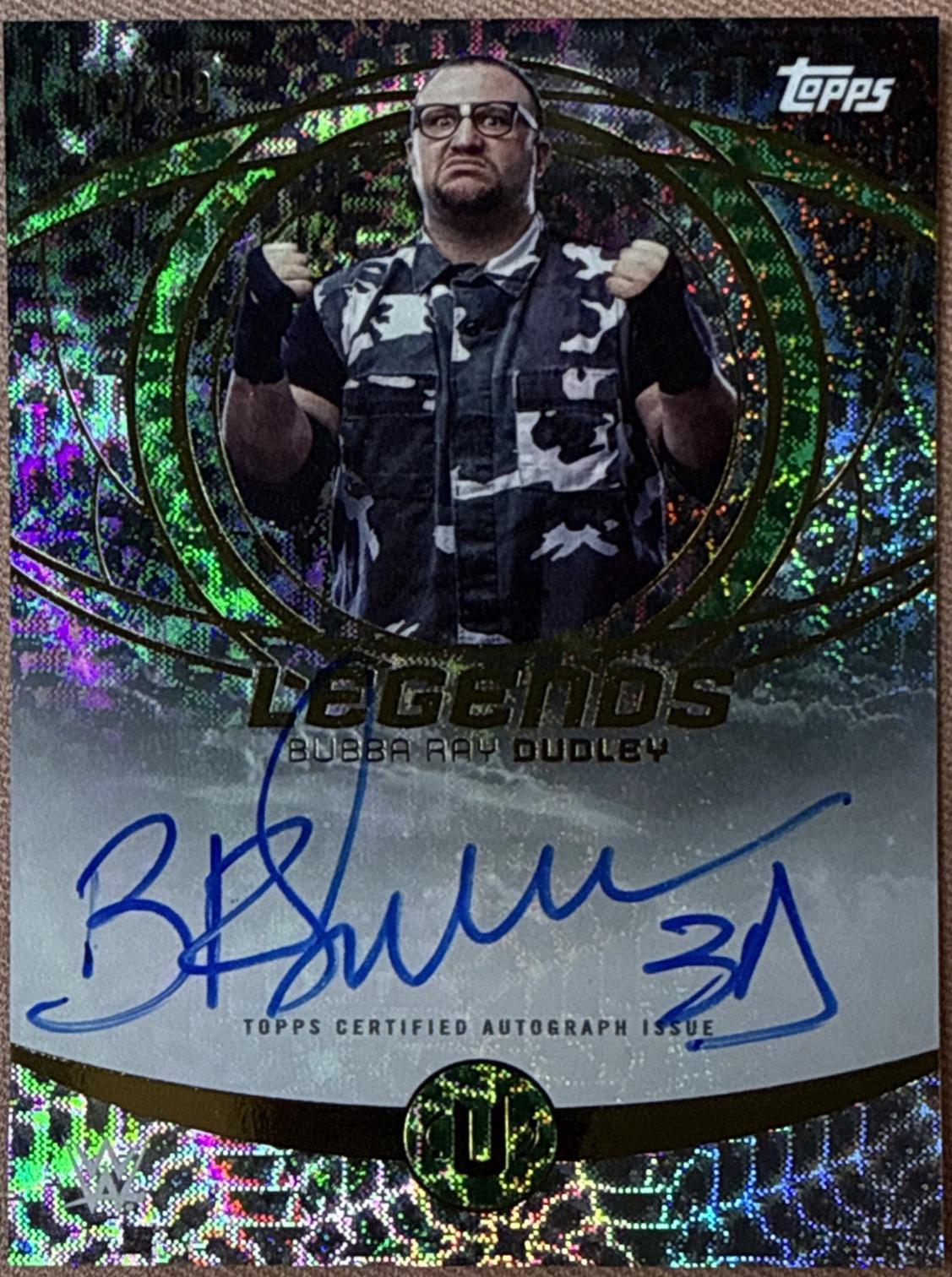 Bubba Ray Dudley [Green Electric] #LGA-BRD