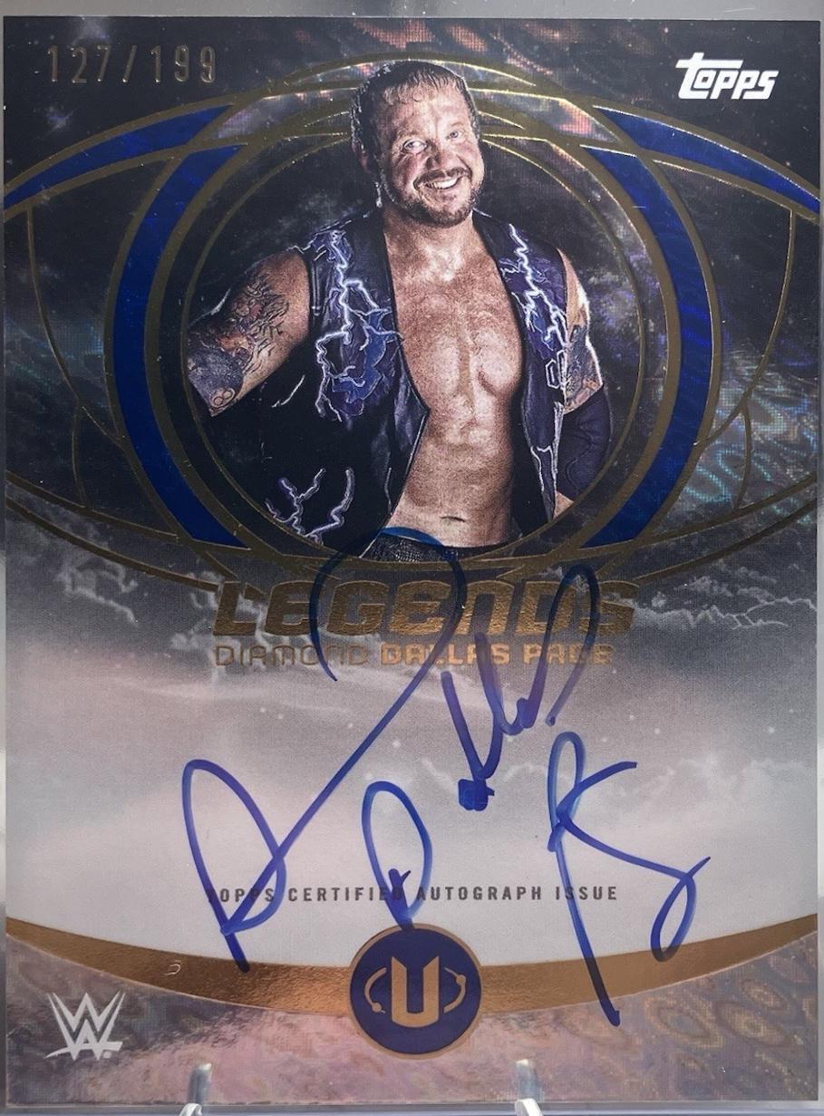 Diamond Dallas Page [Blue Pulse] #LGA-DDP