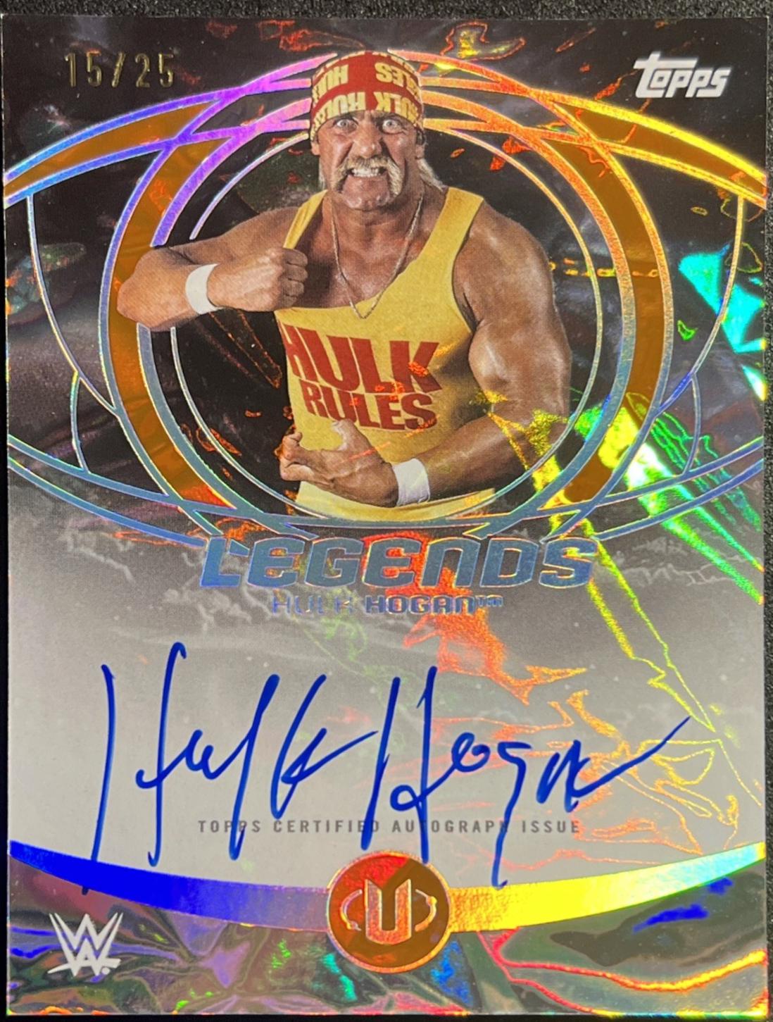 Hulk Hogan [Orange Warp] #LGA-HUH