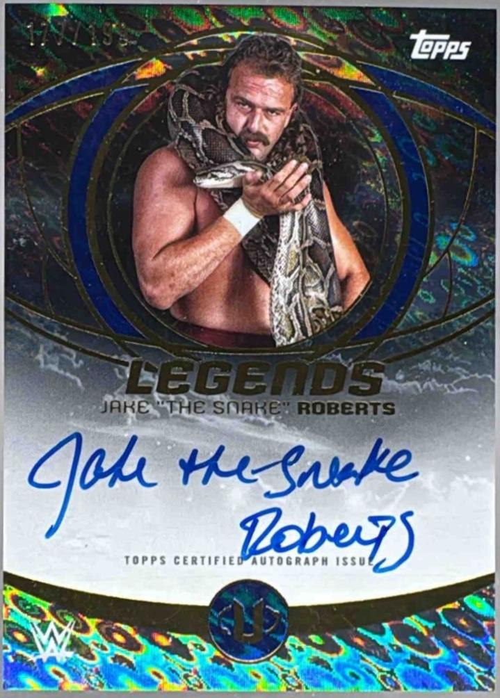 Jake The Snake Roberts [Blue Pulse] #LGA-JRO