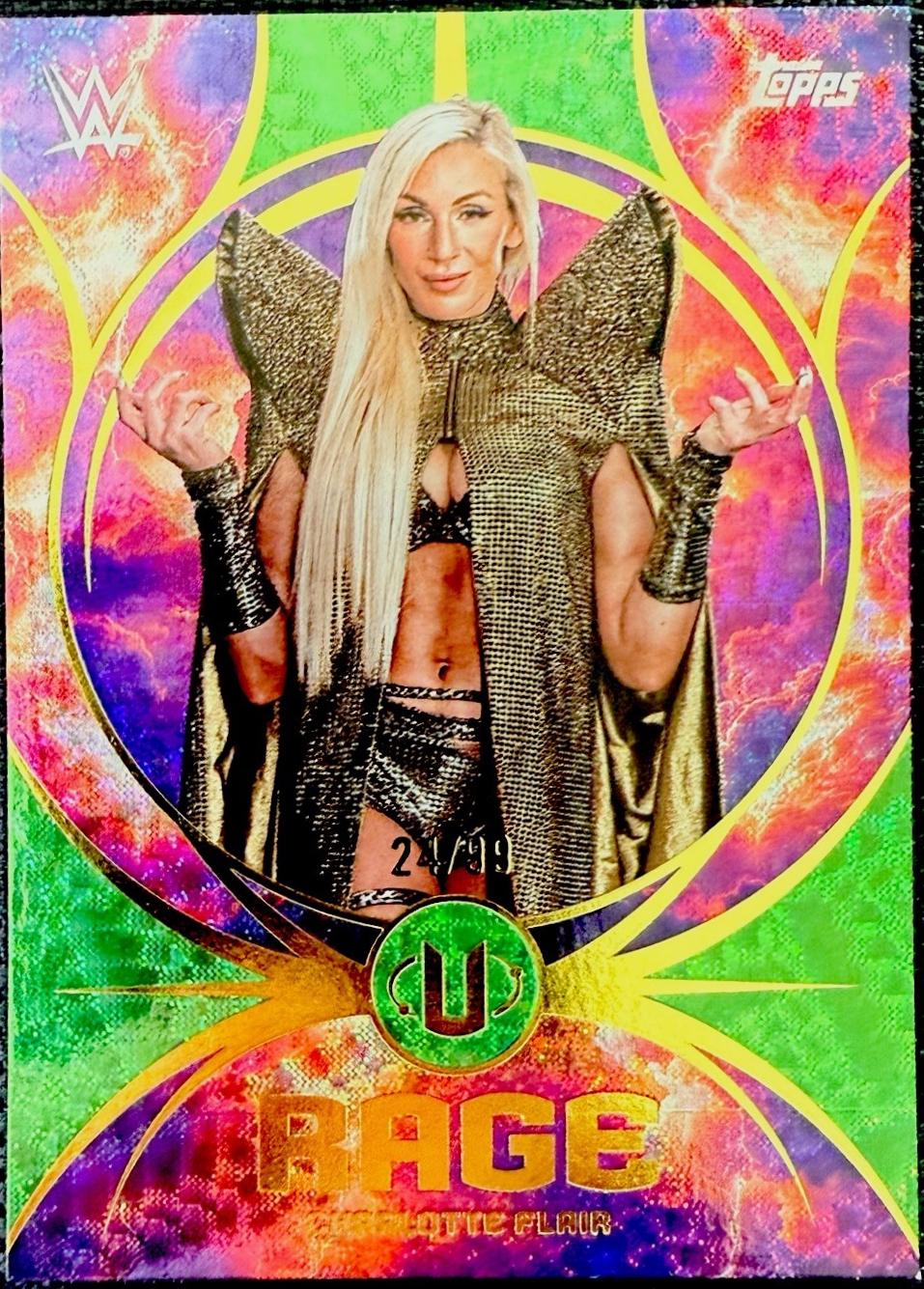 Charlotte Flair [Green Electric] #RA-19