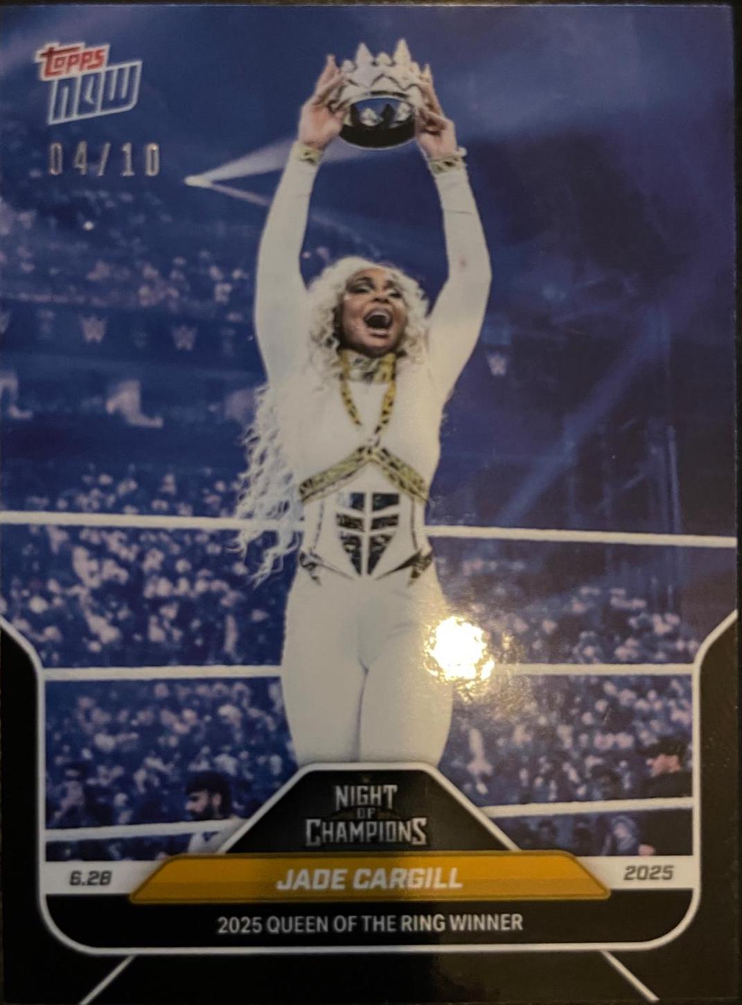Jade Cargill [Black Foil] #76
