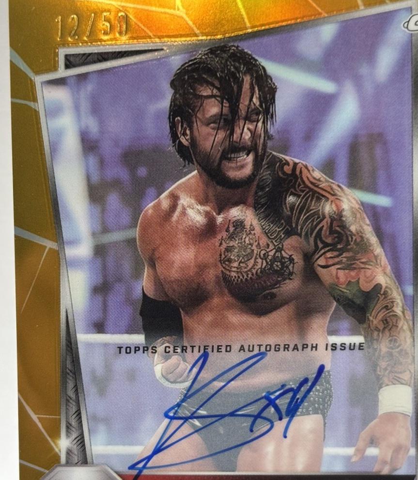 Karrion Kross [Autograph Gold Refractor] #192