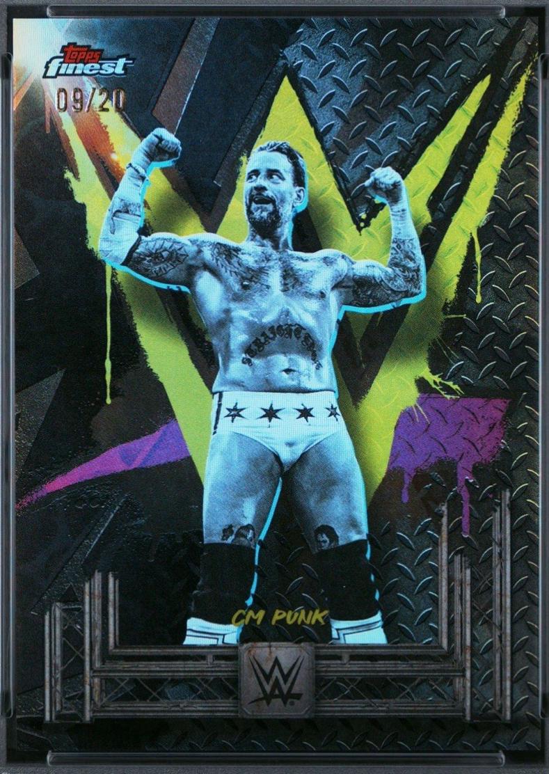 CM Punk [Black Refractor] #147