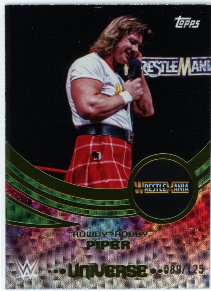 Rowdy Roddy Piper [Green Electric Event Variation] #234