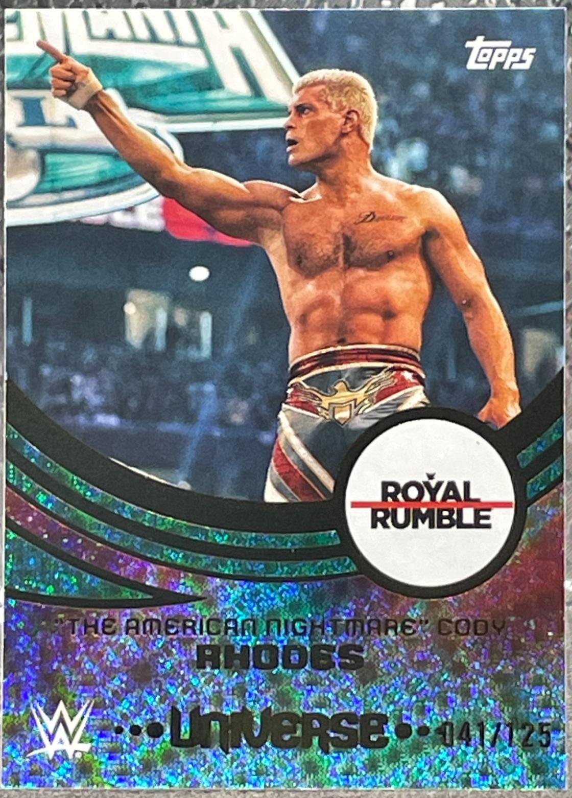 The American Nightmare Cody Rhodes [Green Electric Event Variation] #202