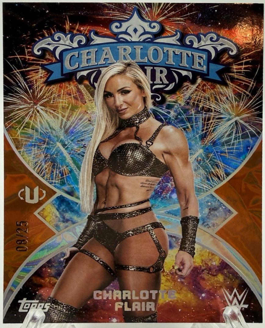 Charlotte Flair [Orange Warp] #NMS-1