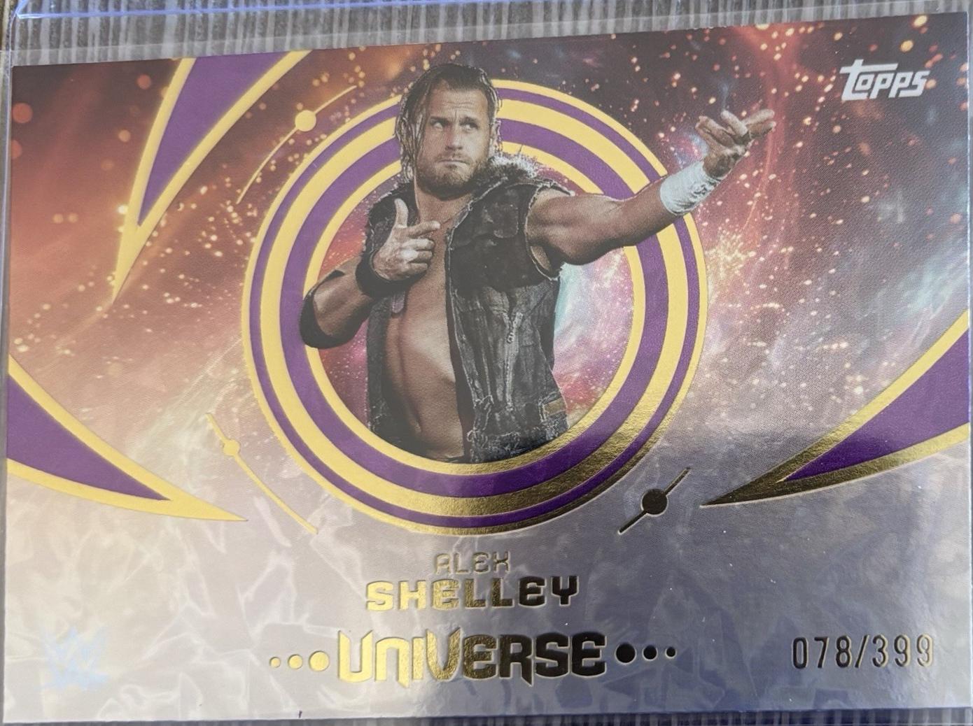 Alex Shelley [Purple Glass] #104