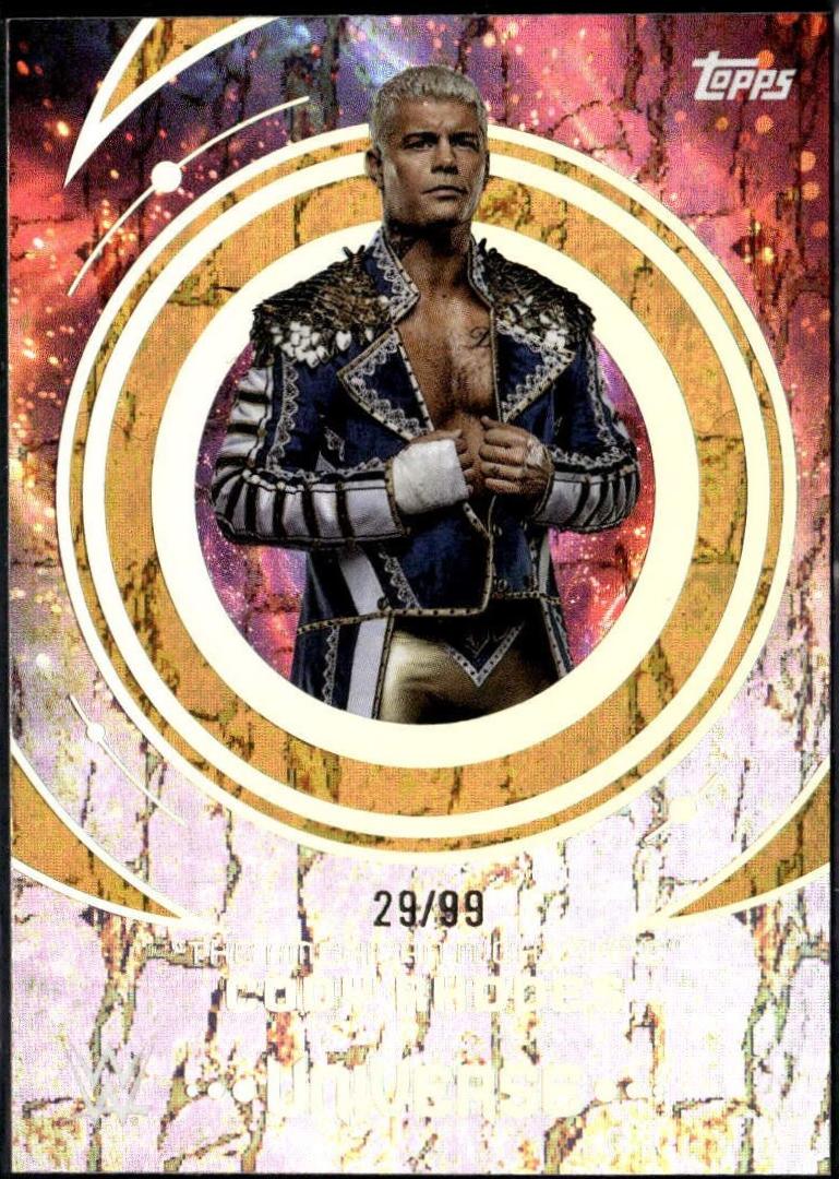 The American Nightmare Cody Rhodes [Gold Stone] #72