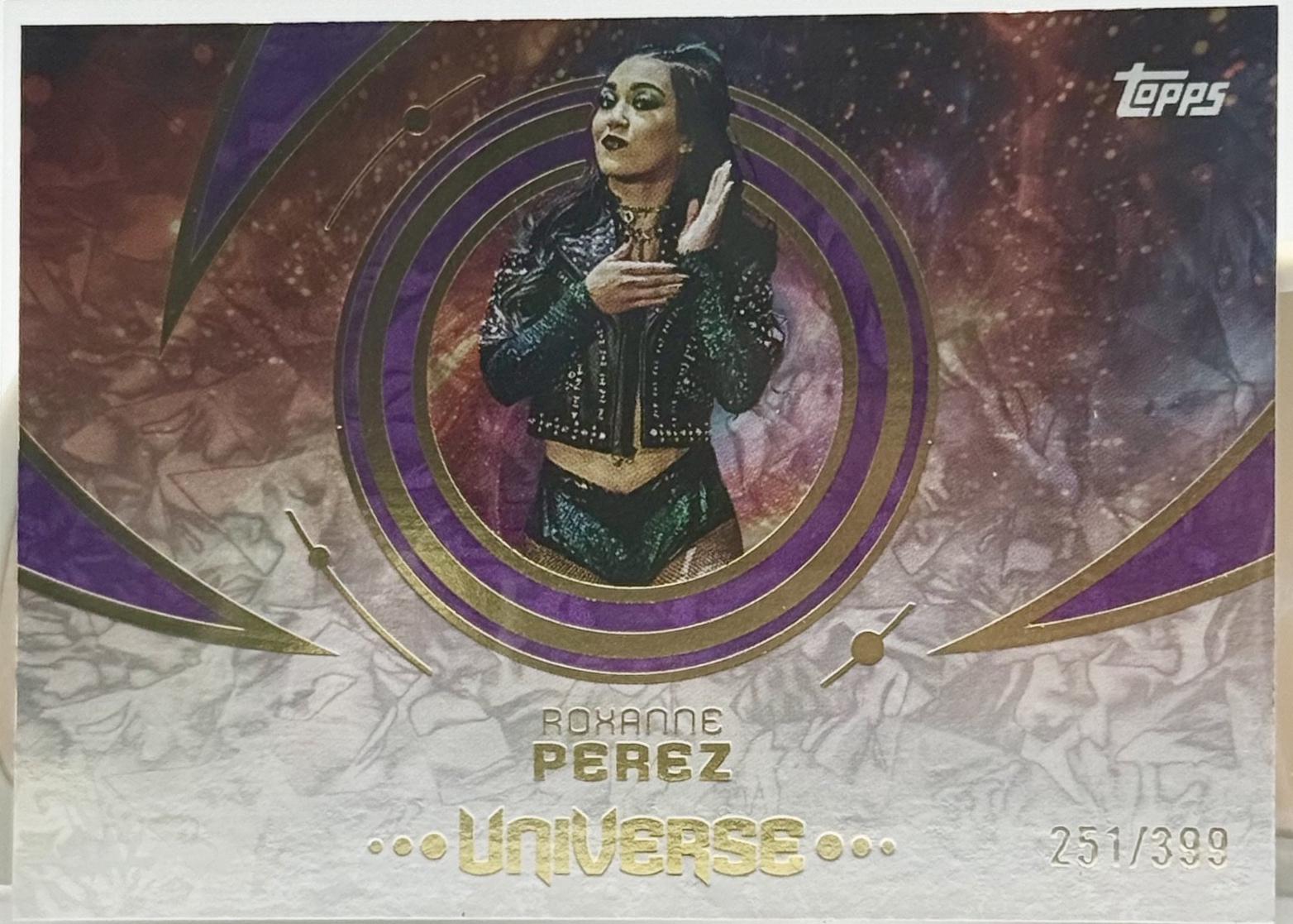 Roxanne Perez [Purple Glass] #144