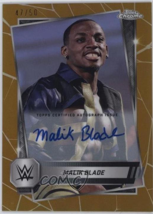 Malik Blade [Autograph Gold Refractor] #167
