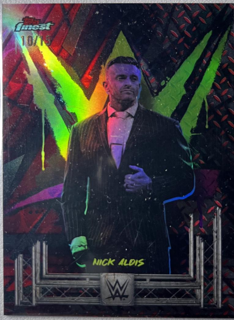 Nick Aldis [Red Black Vapor Refractor] #186