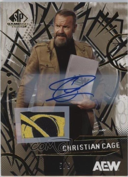 Christian Cage [Purple Autograph] #6
