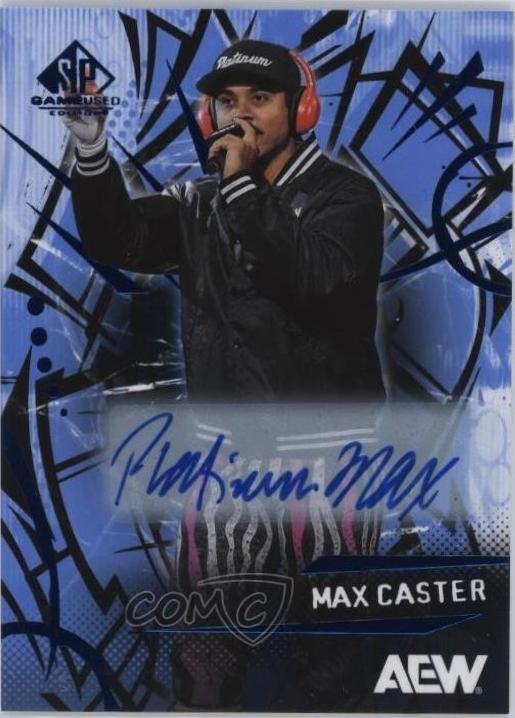 Max Caster [Autograph] #47