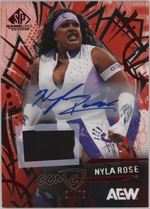 Nyla Rose [Red Memorabilia Autograph] #53