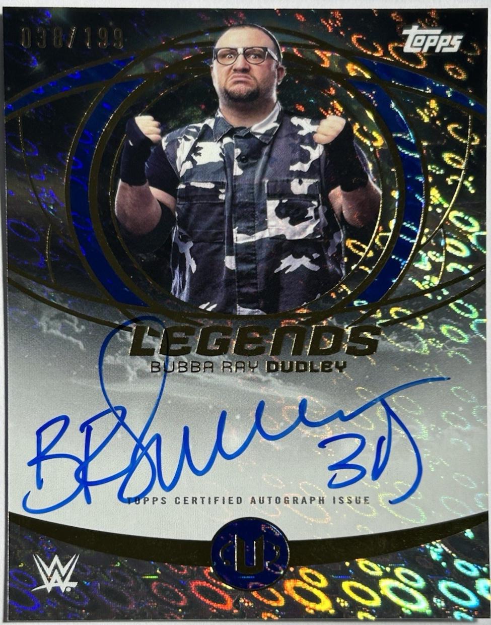 Bubba Ray Dudley [Blue Pulse] #LGA-BRD