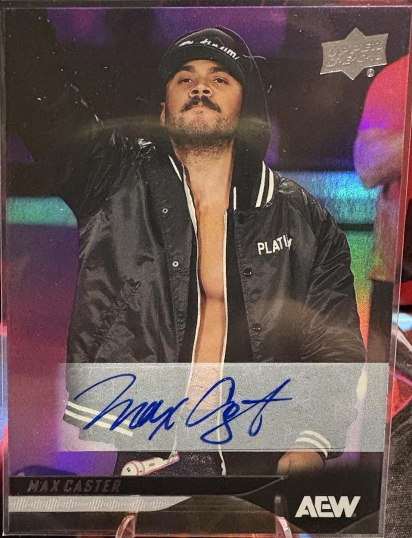 Max Caster [Autograph] #38
