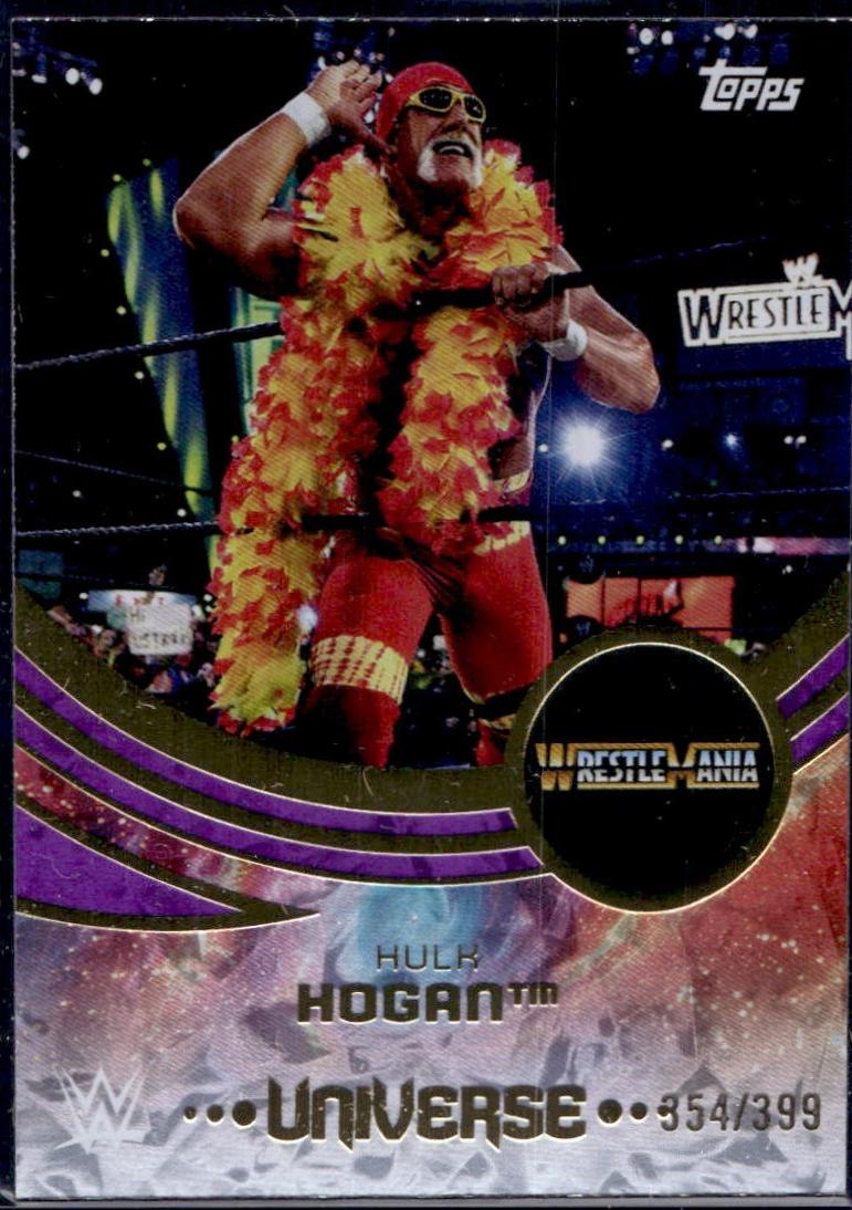 Hulk Hogan [Purple Glass Event Variation] #219