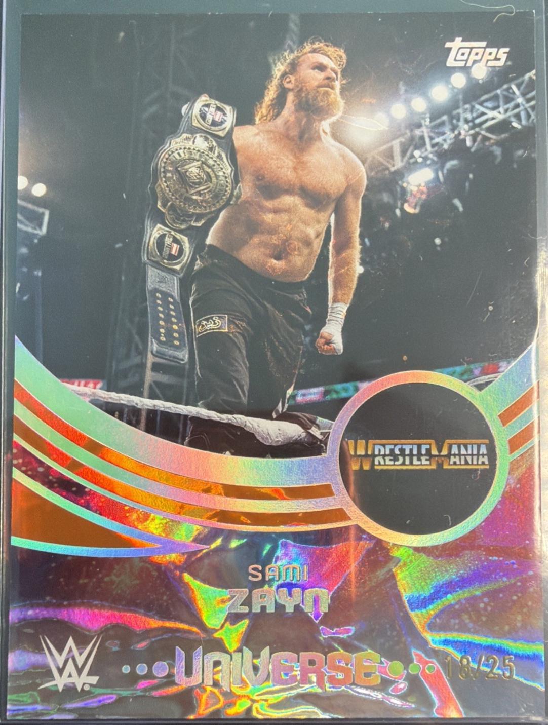 Sami Zayn [Orange Warp] #25