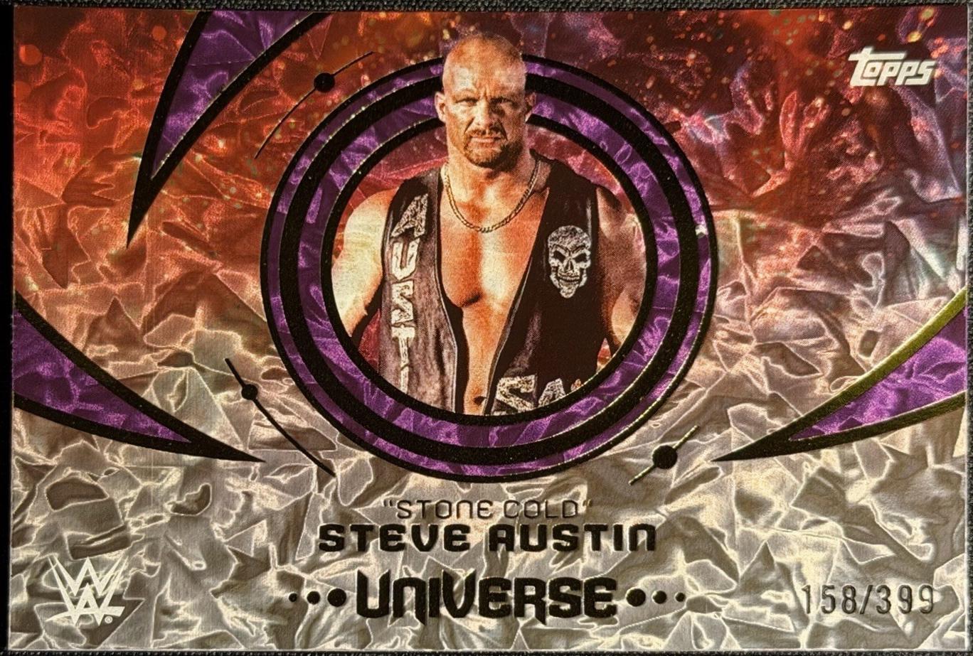 Stone Cold Steve Austin [Purple Glass] #153