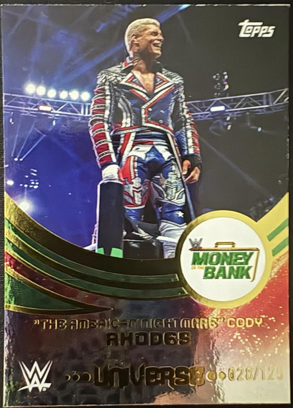 The American Nightmare Cody Rhodes [Green Electric Event Variation] #254