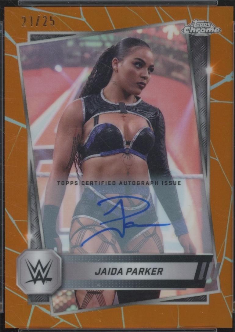 Jaida Parker [Autograph Orange Refractor] #39