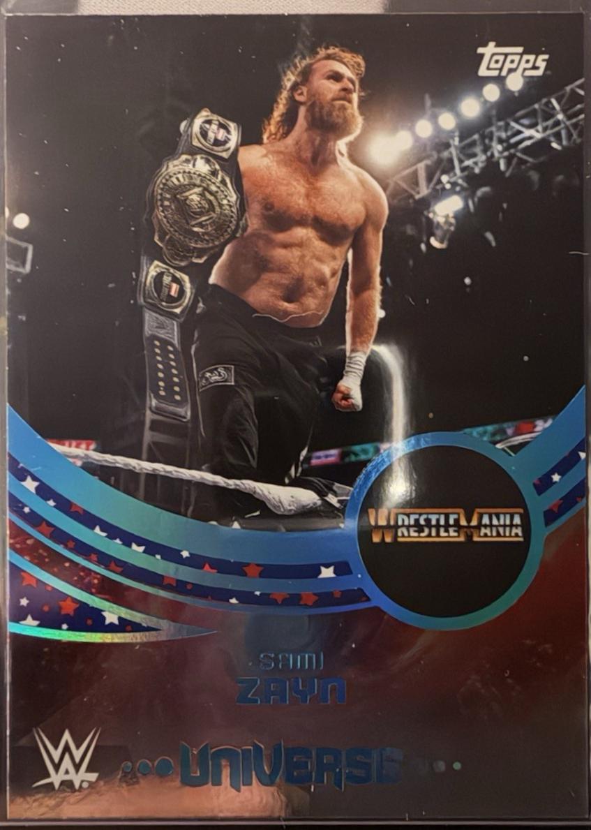 Sami Zayn [Red White Blue Stars] #25