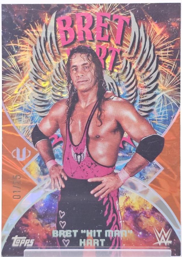 Bret Hit Man Hart [Orange Warp] #NMS-32