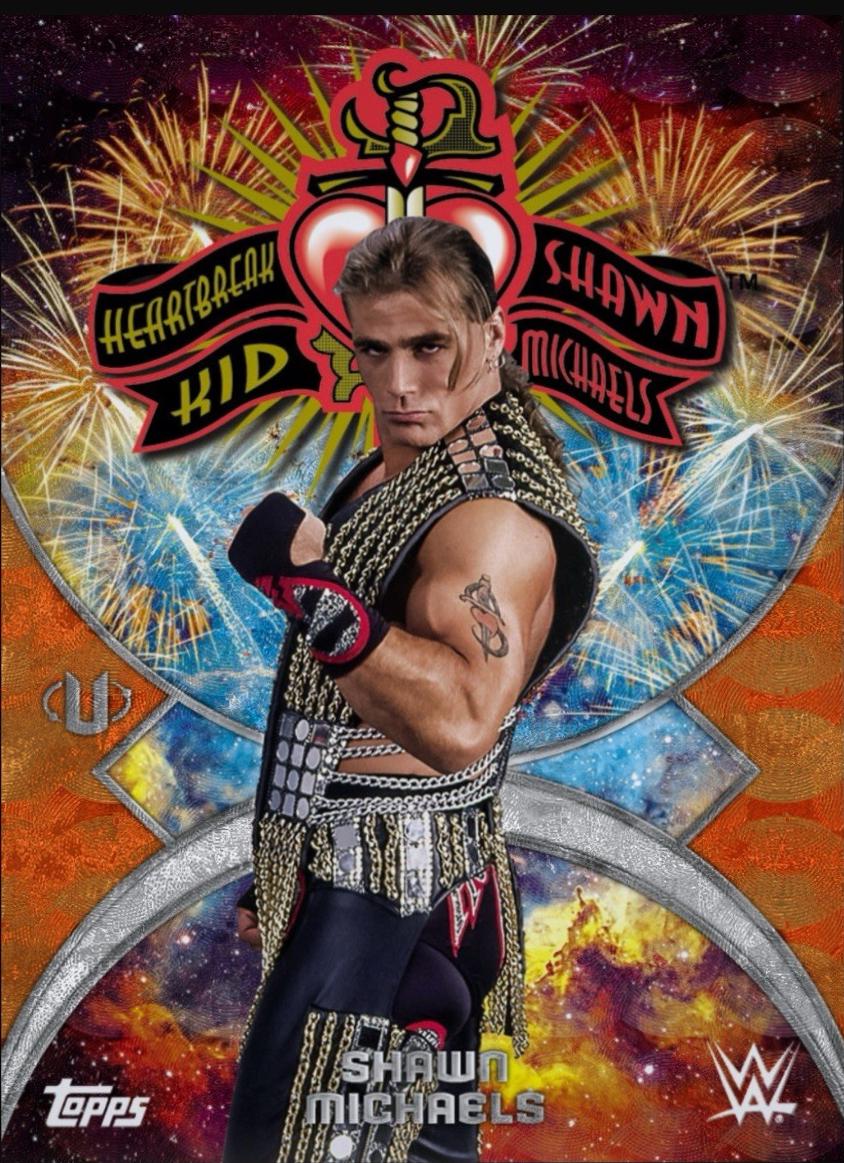 Shawn Michaels [Orange Warp] #NMS-27