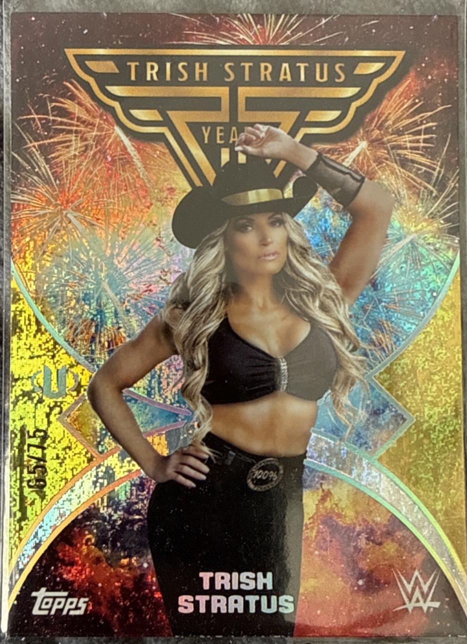 Trish Stratus [Gold Stone] #NMS-33