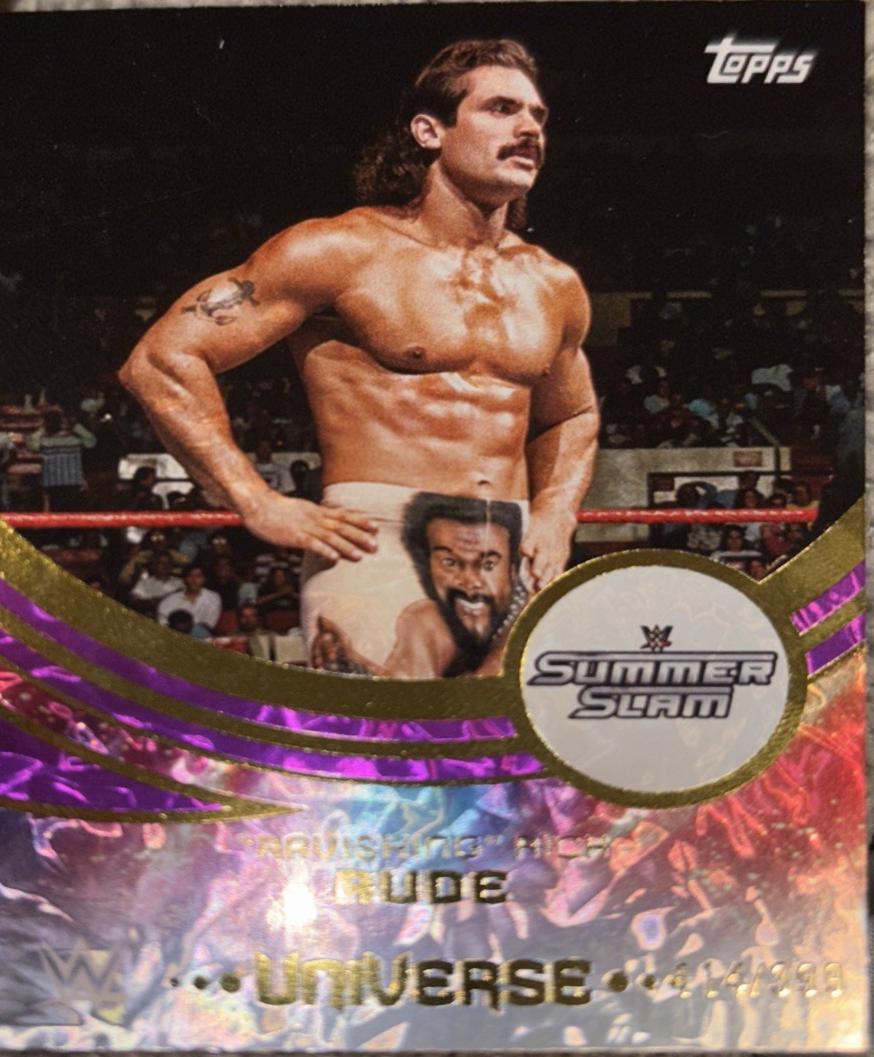 Ravishing Rick Rude [Purple Glass Event Variation] #285