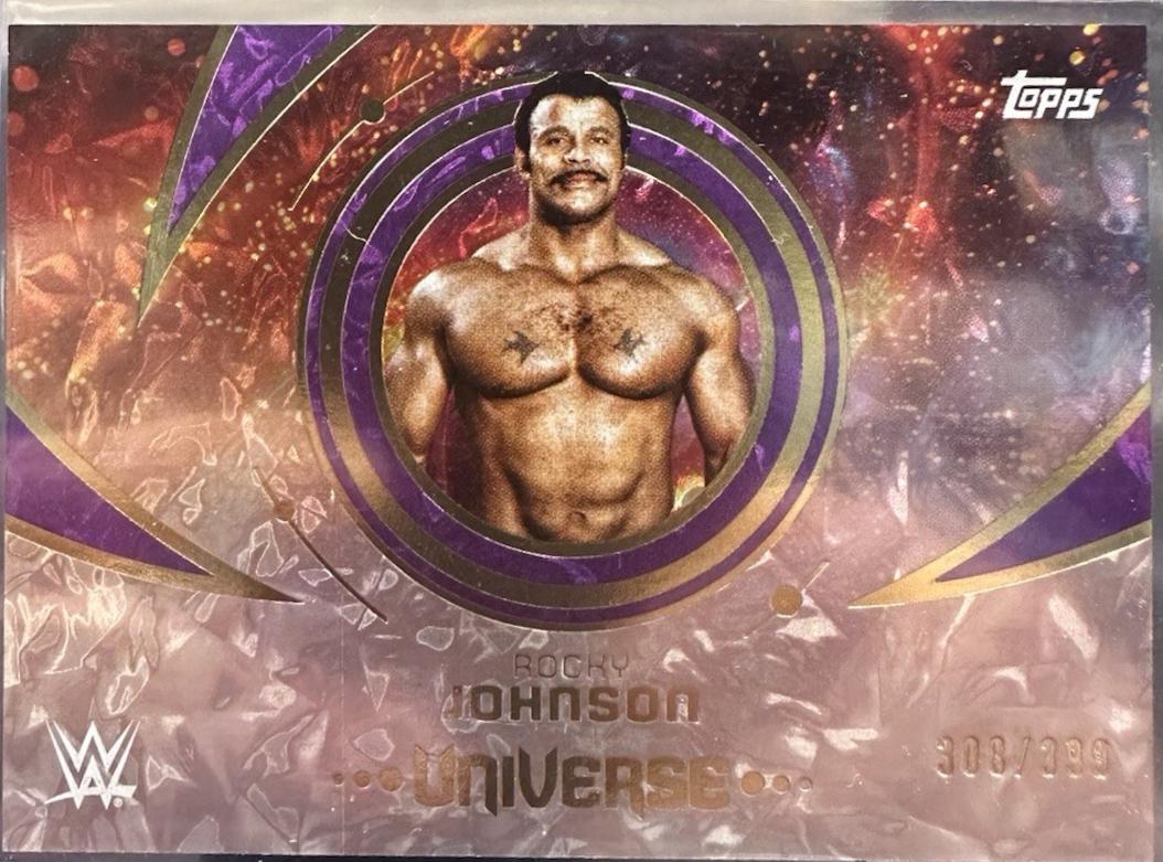 Rocky Johnson [Purple Glass] #184