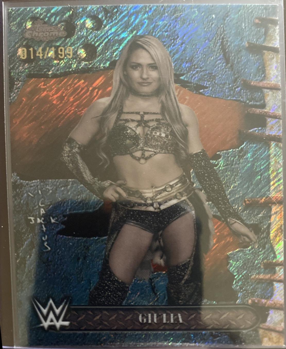 Giulia [Aqua Shimmer Refractor] #58