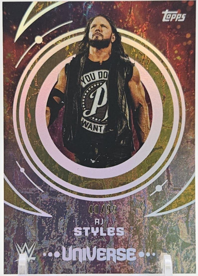 AJ Styles [Gold Stone] #83