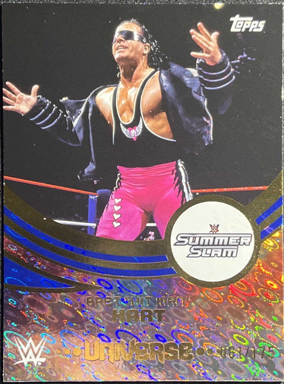 Bret Hit Man Hart [Blue Pulse Event Variation] #273