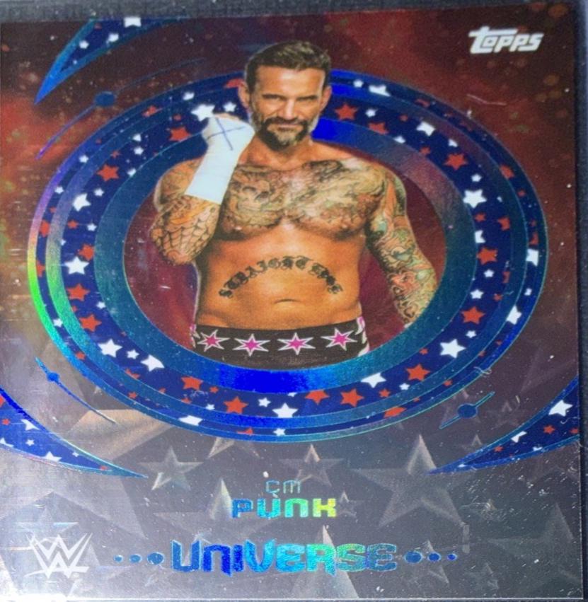 CM Punk [Red White Blue Stars] #42