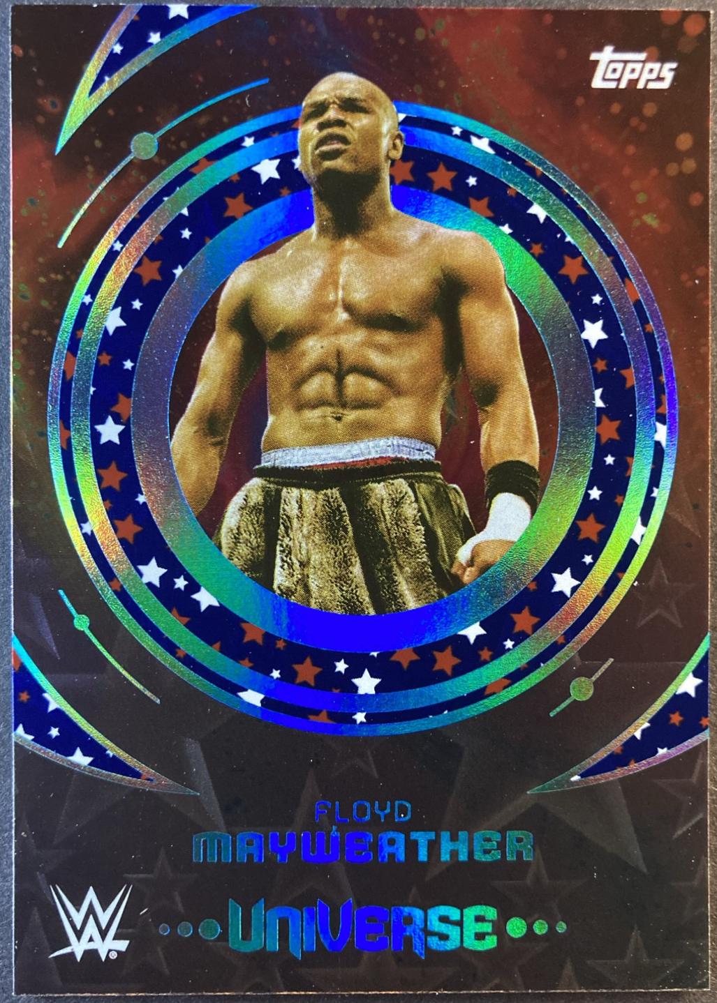 Floyd Mayweather [Red White Blue Stars] #68