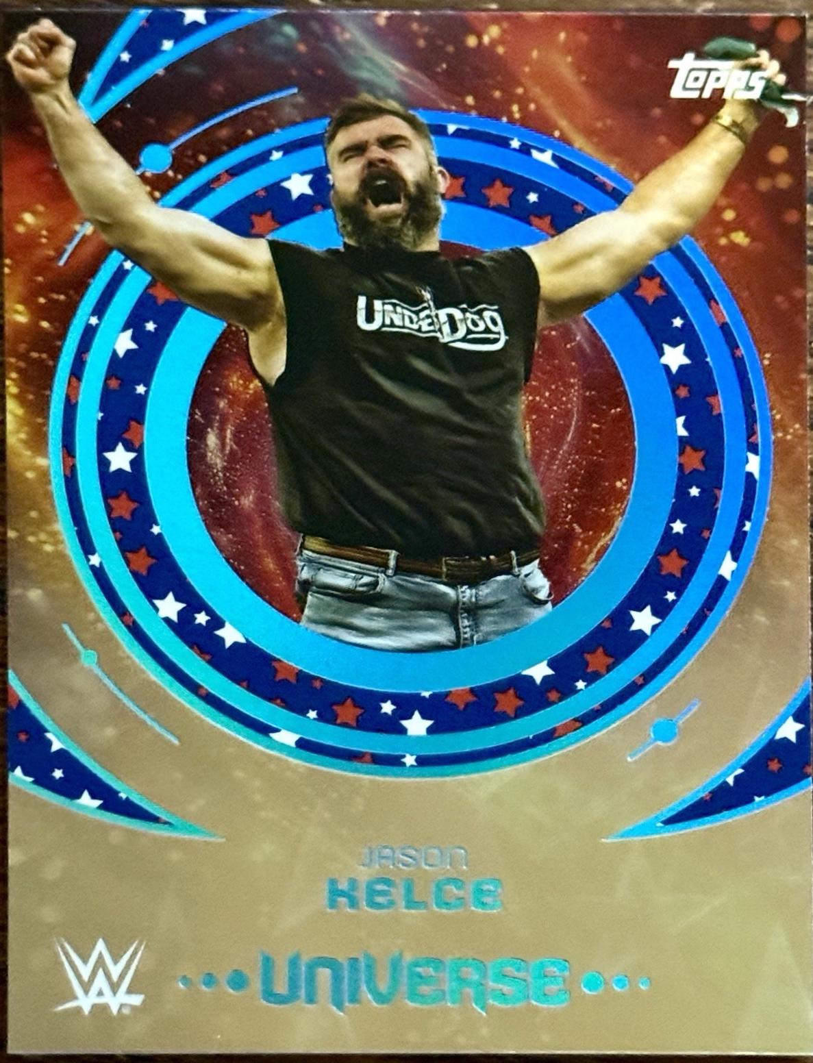Jason Kelce [Red White Blue Stars] #74