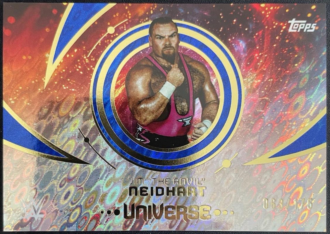 Jim The Anvil Neidhart [Blue Pulse] #160