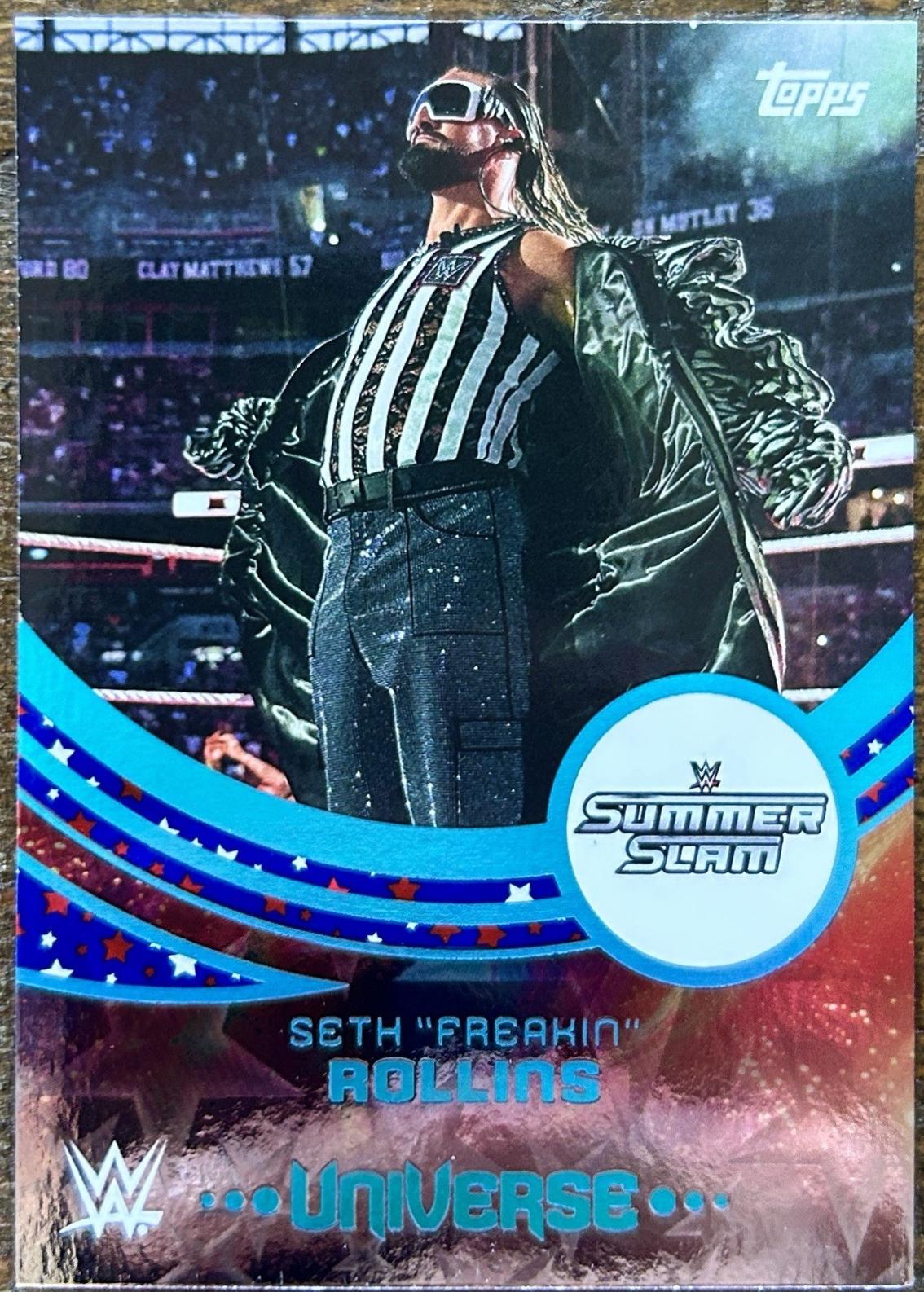 Seth Freakin Rollins [Red White Blue Stars Event Variation] #276
