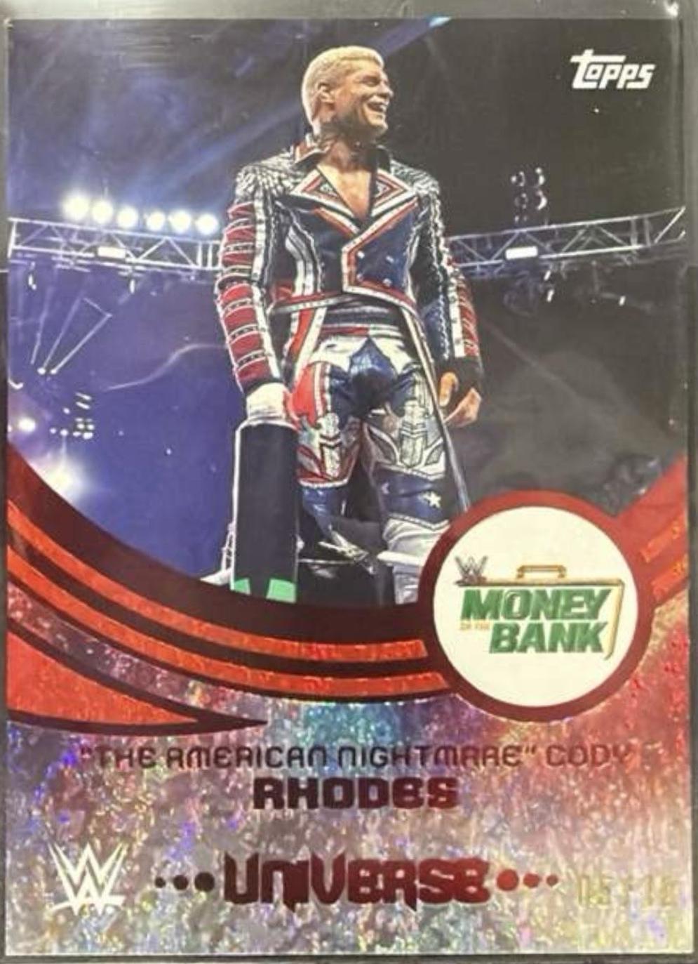 The American Nightmare Cody Rhodes [Red Magma Event Variation] #254