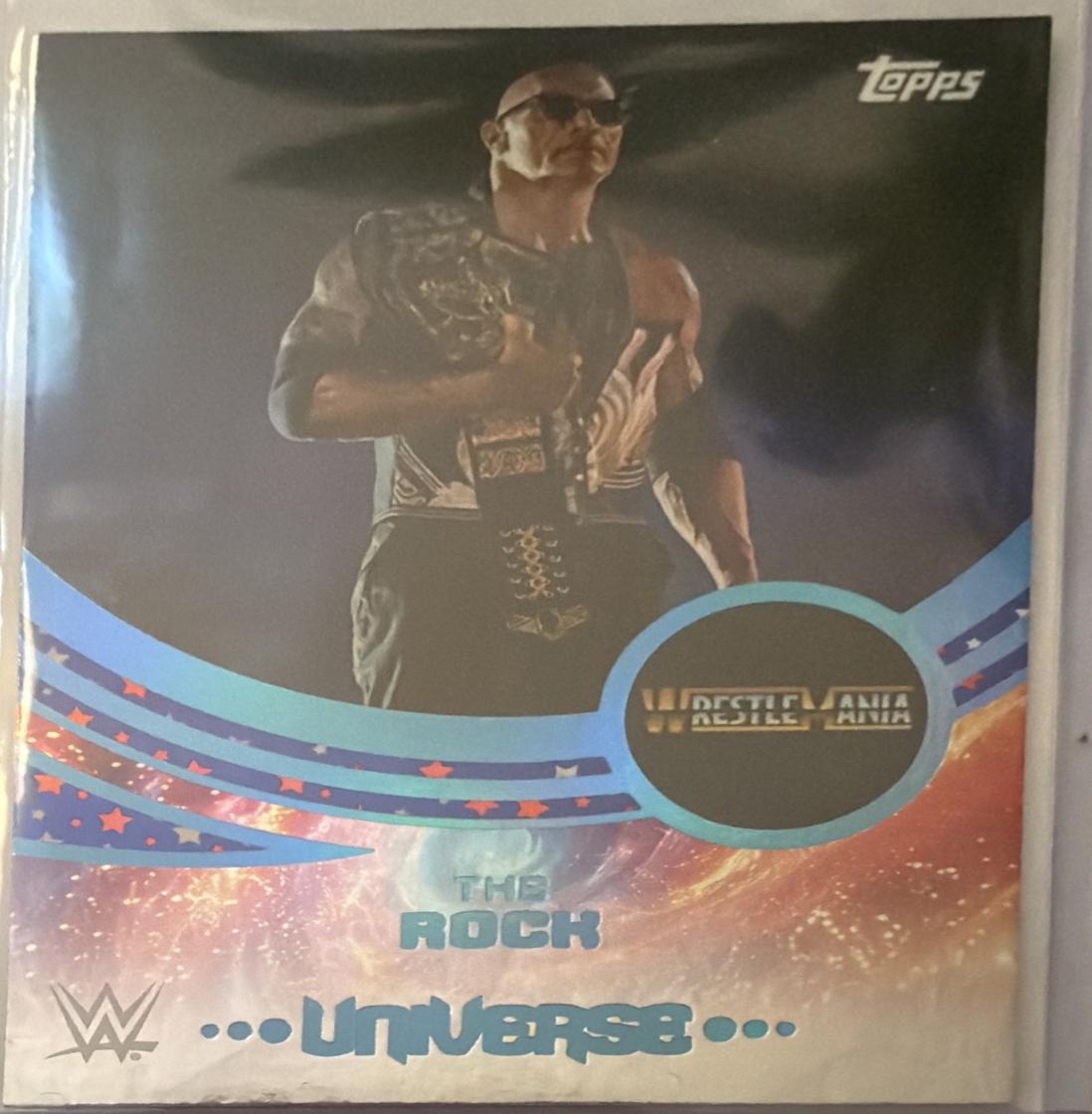 The Rock [Red White Blue Stars Event Variation] #226