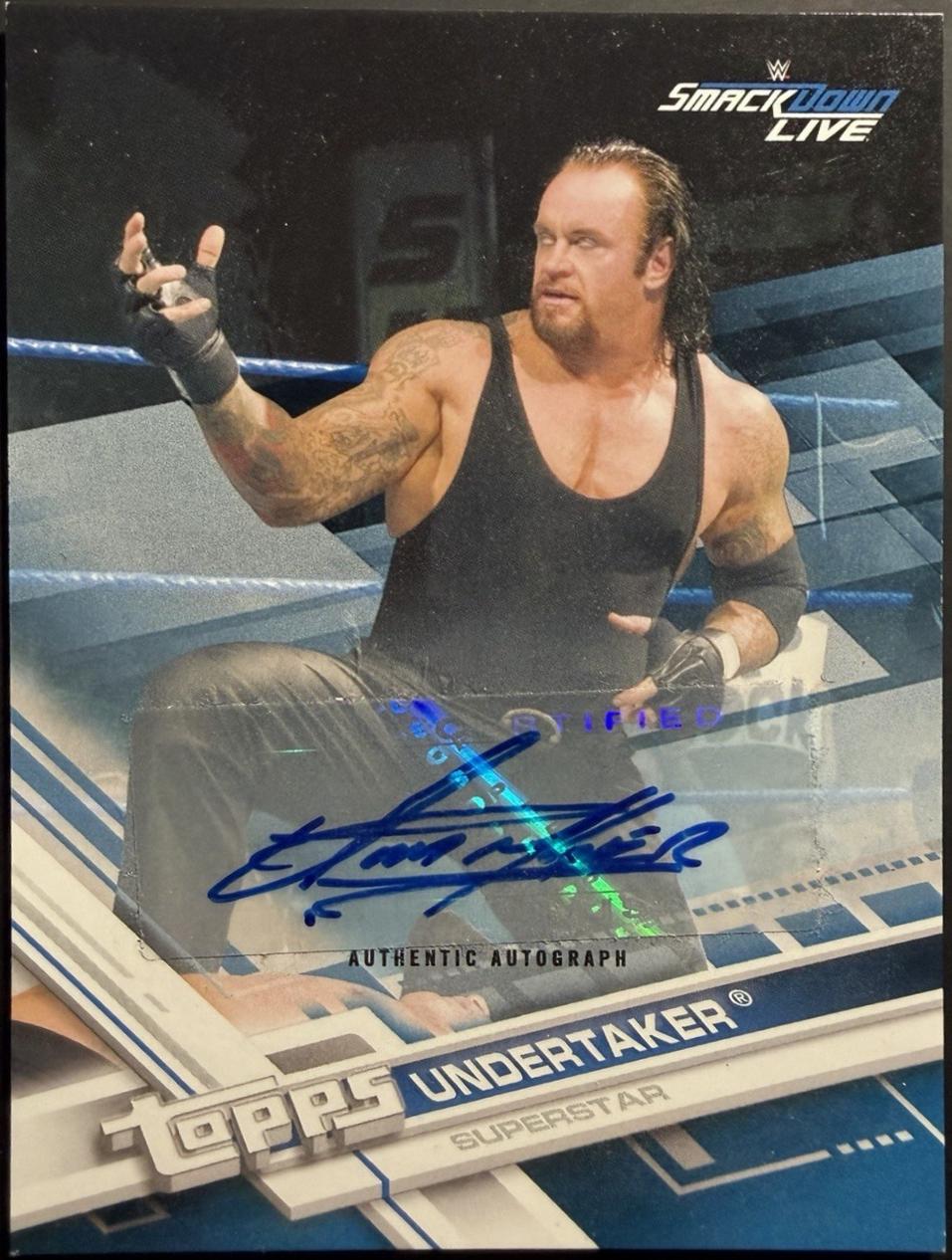 Undertaker [Blue Autograph] #58