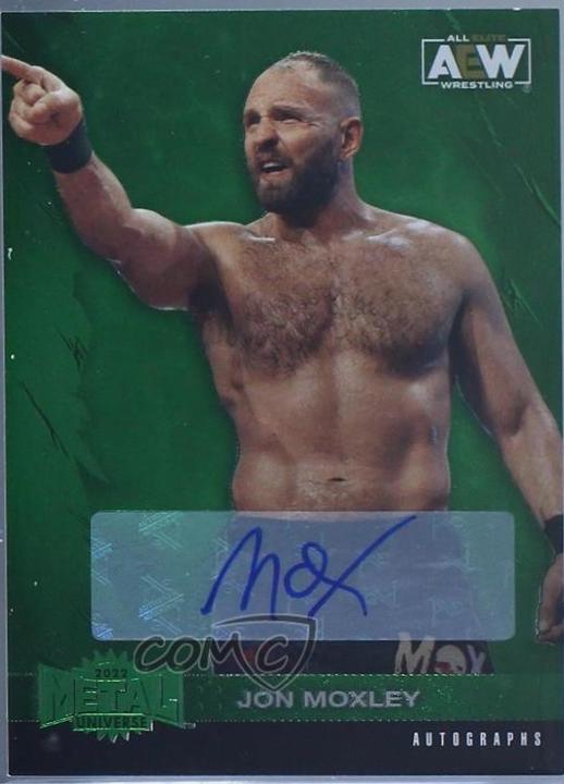 Jon Moxley [Green Autograph] #17